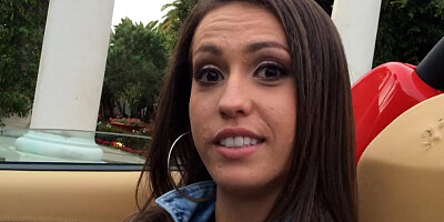 Big Booty Brunette Uses Flexible Positions To Make Older Casting Agent Cum