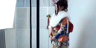 Naughty Asian cougar is having steamy sex with a lucky stepson