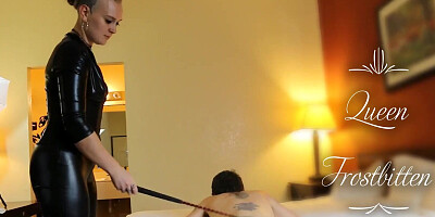 Crop and Flogger on a Good Bitch