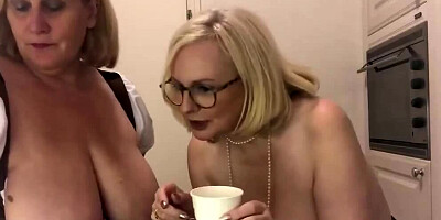 Oktoberfest - 2 Busty Topless Blondes