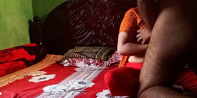 Insatiable Hindu wife is caught cheating on her husband with a neighbor