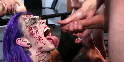 Burning Angle Emo Punk Orgy Walking Dead Parody