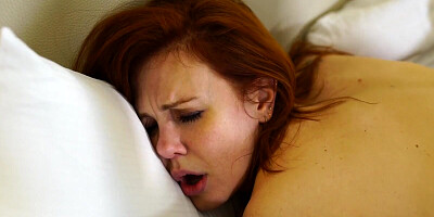 Inked brunette and horny redhead are having nice girl on girl action