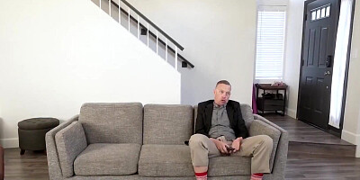 Thick & Busty Teen Crystal Chase Gets Her Pussy Drilled By BF In Front Of Step Dad - FreeUse Fantasy