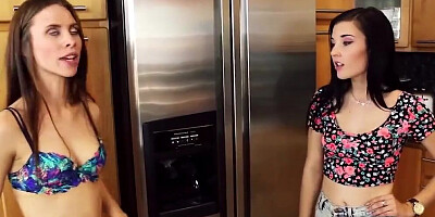 Lusty Stepbro Fucks His Two Pretty Stepsisters
