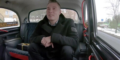 Chubby girl Sofia Lee is licked and fucked in the taxi