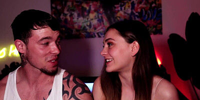 Tattooed stud is eating and fucking that pussy like a pro