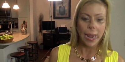 Cheating housewife deepthroats on big cock and gets fucked from behind