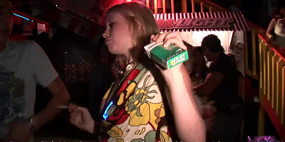 First Time Spring Breakers Show Tits Ass & Pussy Everywhere In Public