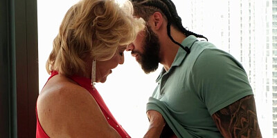 A 28 Year Old Fucks 76 Year Old Desiree Eden Hard - Blonde Angel