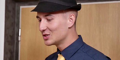 MATURE4K. Oiling Her Giant Boobs