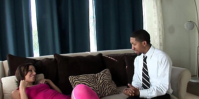 DOWN FOR BBC - Jada Stevens mean stepdaughter fucks BBC to stay