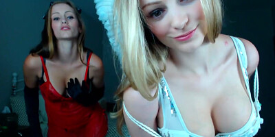 Devil Vs. Angel JOI