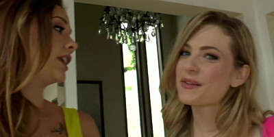 Chanel Preston, Rocco Siffredi & Dahlia Sky screw in a 3some