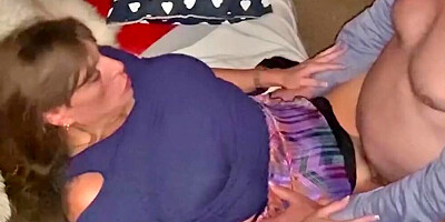 Amateur mature is getting bonked hard by her husband's mate