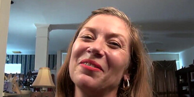 Aunt Judy's - 43yo Full Bush MILF Isabella is your New Secretary