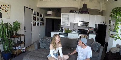 Seductive step sister anya teases ripped stepbro