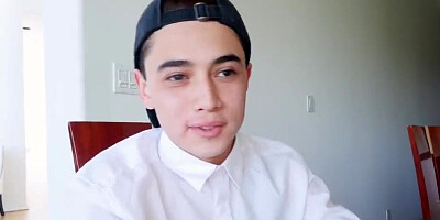 Slutty brunette MILF Chanel Preston rides stepson's well-hung friend