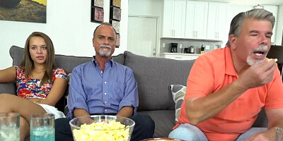 DON'T FUCK MY DAUGHTER - Glen Woodview Fucks his Buddy's Daughter Liza Rowe