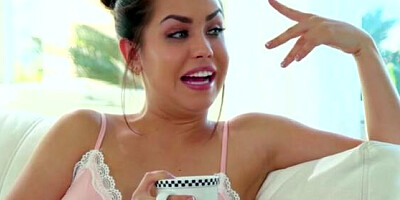 Exchanging sex stories made two hot babes crave lesbian cunny licking