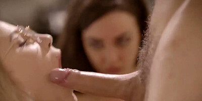 Teen BFFs Trick Cruel Step-Brother into Fucking Sister