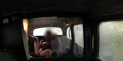 FakeTaxi - Busty milf gets hot lips on cock