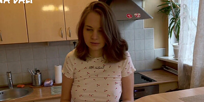 Caught my stepsister taking intimate photos