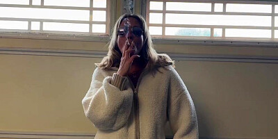 Mel Luvs Smoking Compilation - VS 120's, ML 100's, Boots, Leather, and Wet Play