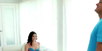 Stepdad Catches Stepdaughter Twerking Her Phat Booty