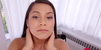 StepDaughter Tricks StepDaddy for Anal - Meana Wolf