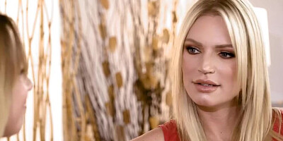 GIRLSWAY - Horny MILF Rachael Cavalli Fingers Hard Her Big Chested 18yo Babe Gabbie Carter During 69