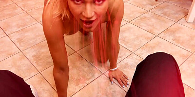 Slutty Cherry Kiss is getting Fucked in a Homemade POV