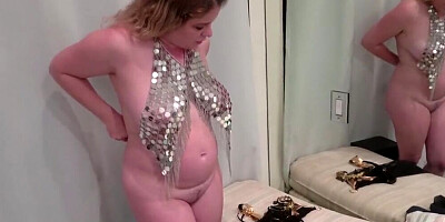 Stepmom plays a harem sex slave home video