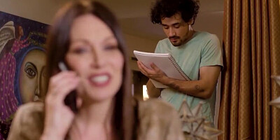 Rayveness is craving for stepson's cock deep down her twat