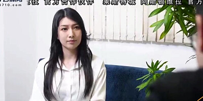 Beautiful Asian milf teacher seduce principal's son for sex