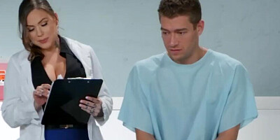 Bombshell cougar Karmen Karma is being shagged by Xander Corvus