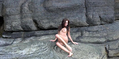 Nude beauty outdoors compilation