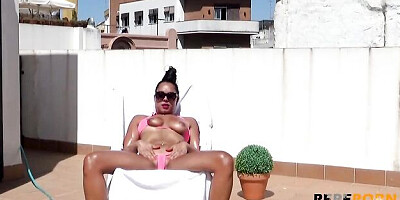 Mystery Kim Hot and Kimber Lee - doggystyle trailer - Pepe Porn