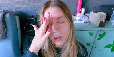 Just don't cum in my pussy, stepson! - Family Fantasy