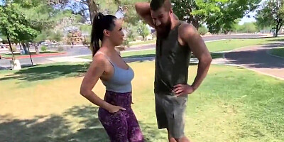 Man is invited for a threesome with blackie and whitie