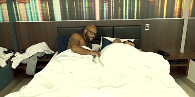 Tattooed booty Latina secretary seduced boss on hot sex