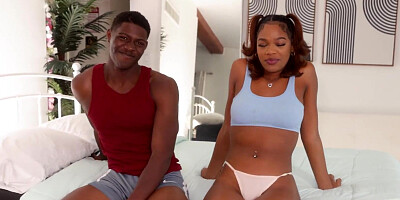 Model Takes HUGE BBC Like It's Nothing!