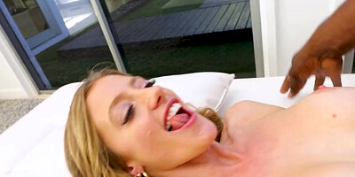 MILF having some earth shaking orgasms from her first black dick