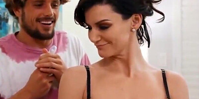 Dude frequently visits the home of his buddy because of his smoking hot mom