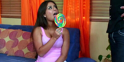 Teen slut gets her ass ruined by stepdad