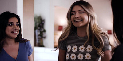 Lucky gentleman has sexual intercourse with three cock-craving ladies on a lazy afternoon