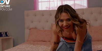 POV Adventure Come Over! My Parents Aren't Home! - Hot Teen Babe Mia Kay