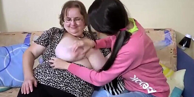 OldNanny Amateur Lesbian Grandmas Compilation