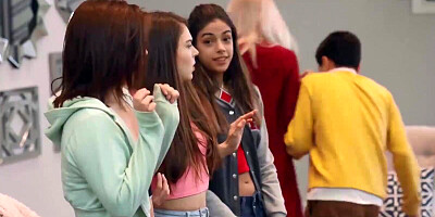 Busty blonde can't get enough of stepson's rock hard pecker