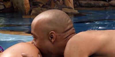 Slimthick Vic is getting rammed by the pool and in the kitchen